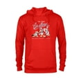 thumbnail image 1 of Disney The Three Caballeros Retro Donald Duck - Pullover Hoodie for Adults -Customized-Red Heather, 1 of 5