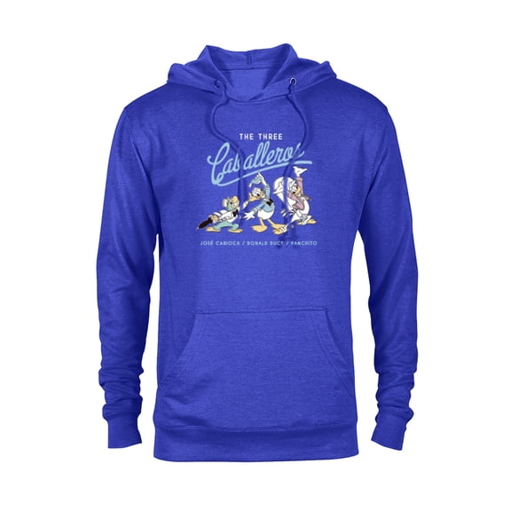 Disney The Three Caballeros Retro Donald Duck - Pullover Hoodie for Adults -Customized-Royal Heather