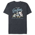 thumbnail image 1 of Disney The Three Caballeros Retro Donald Duck - Short Sleeve Blended T-Shirt for Adults -Customized-Navy Heather, 1 of 5