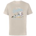 thumbnail image 1 of Disney The Three Caballeros Retro Donald Duck - Short Sleeve Cotton T-Shirt for Adults -Customized-Natural, 1 of 5