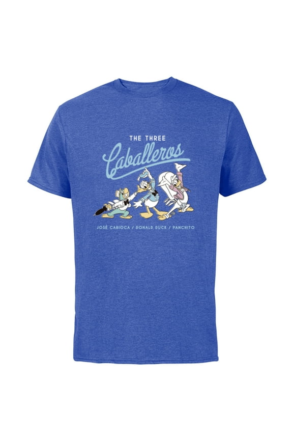 The Three Caballeros Retro Donald Duck - Short Sleeve Cotton T-Shirt for Adults -Customized-Royal Heather
