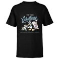 thumbnail image 1 of Disney The Three Caballeros Retro Donald Duck - Short Sleeve T-Shirt for Kids -Customized-Black, 1 of 5