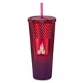 thumbnail image 1 of Disney Theme Park 50th Anniversary Starbuck Tumbler w/straw 24 oz. Red, 1 of 3