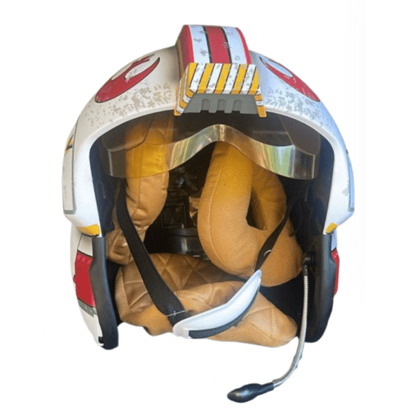 Disney Parks Star Wars Galaxy's Edge Adult X-Wing Pilot Helmet Sounds New W Tag
