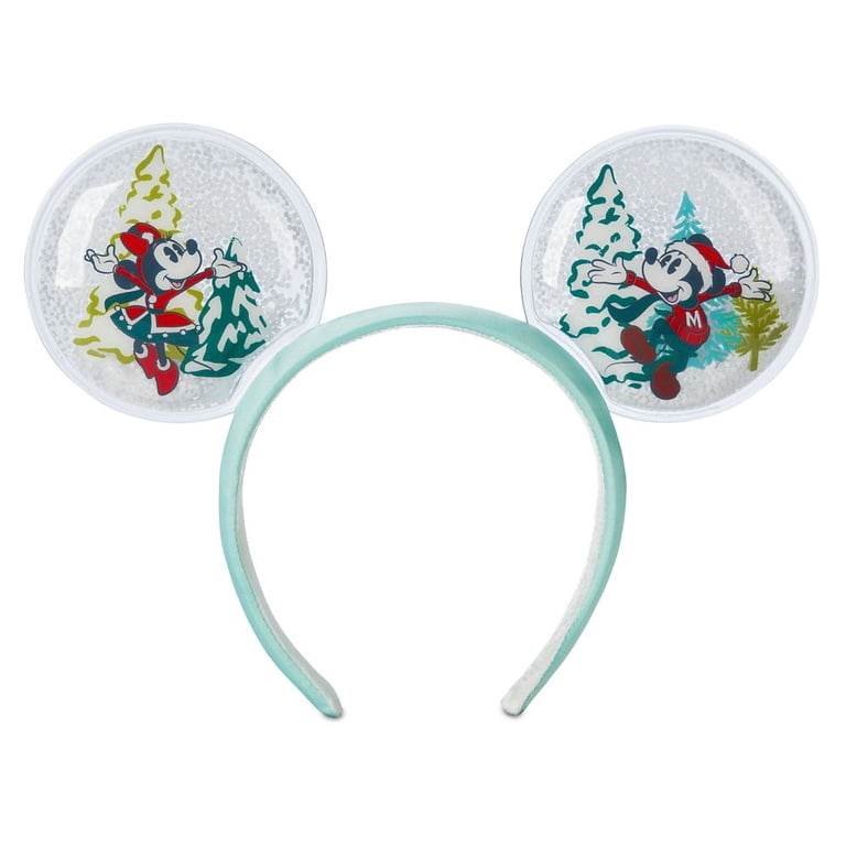 Disney Mickey Snow Globe Ears NEW PHOTOS: NEW Light-Up Mickey Snow Globe Balloon Ear Headband  main image 2