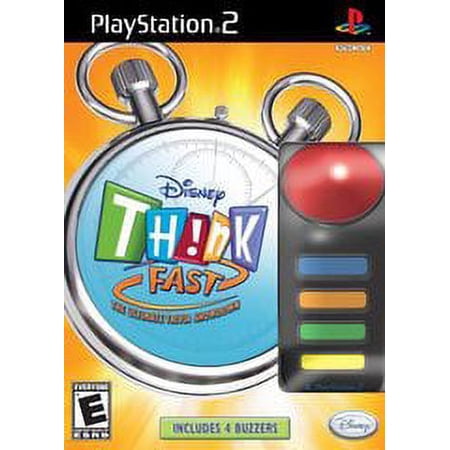 Pre-Owned Disney Think Fast - PS2 Playstation 2