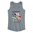 thumbnail image 1 of Disney - Think Fast - Women's Racerback Tank Top, 1 of 5