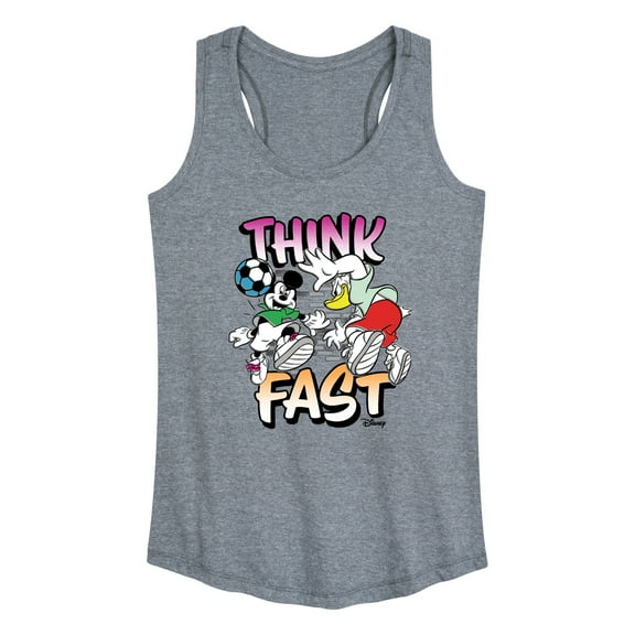 Disney - Think Fast - Women's Racerback Tank Top