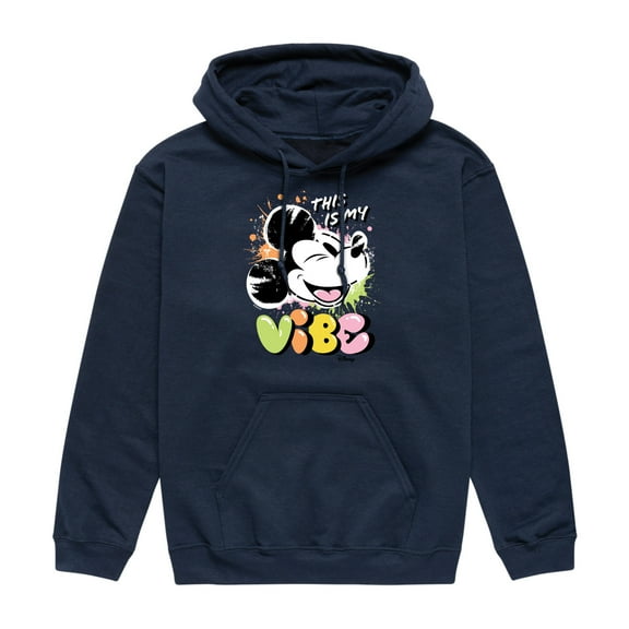 Disney - This Is My Vibe Mickey Mouse - Men's Fleece Pullover Hoodies
