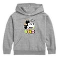 thumbnail image 1 of Disney - This Is My Vibe Mickey Mouse -Youth And Toddler Pullover Fleece Hoodie, 1 of 4