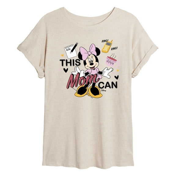 Disney - This Mom Can - Juniors Ideal T-Shirt