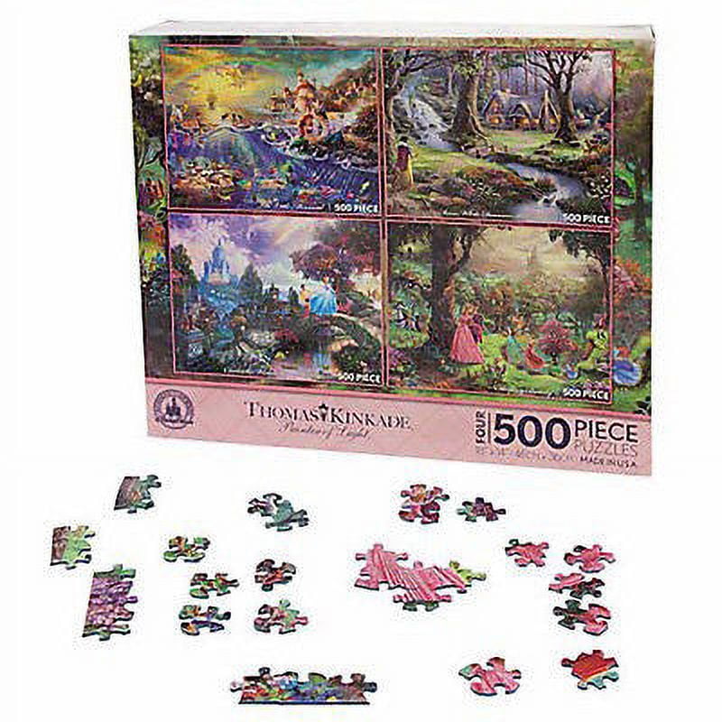 Disney Thomas Kinkade Painter Of Light 4 puzzle 500 Pieces