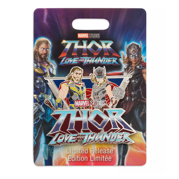 Thor Pin Disney Thor Love and Thunder Worthy Thor and Mighty Thor Pin New with ...