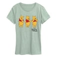thumbnail image 1 of Disney - Three Pooh - Women's Short Sleeve Graphic T-Shirt, 1 of 3