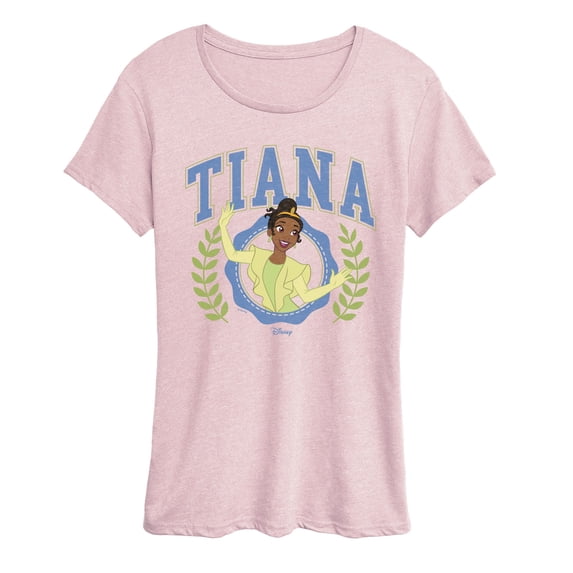 Disney - Tiana Collegiate - Women's Short Sleeve Graphic T-Shirt
