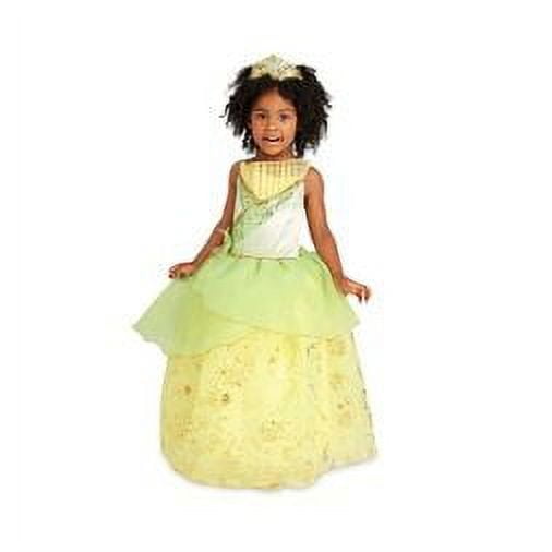 Disney Tiana Costume for Girls – The Princess and The Frog, Size 7/8 Green