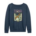 thumbnail image 1 of Disney - Tiana Deco - Women's French Terry Long Sleeve Pullover, 1 of 4