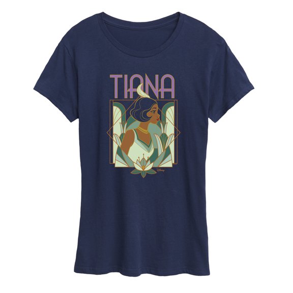 Disney - Tiana Deco - Women's Short Sleeve Graphic T-Shirt