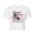 thumbnail image 1 of Disney - Tiana's Palace - Juniors Cropped Graphic T-Shirt, 1 of 4