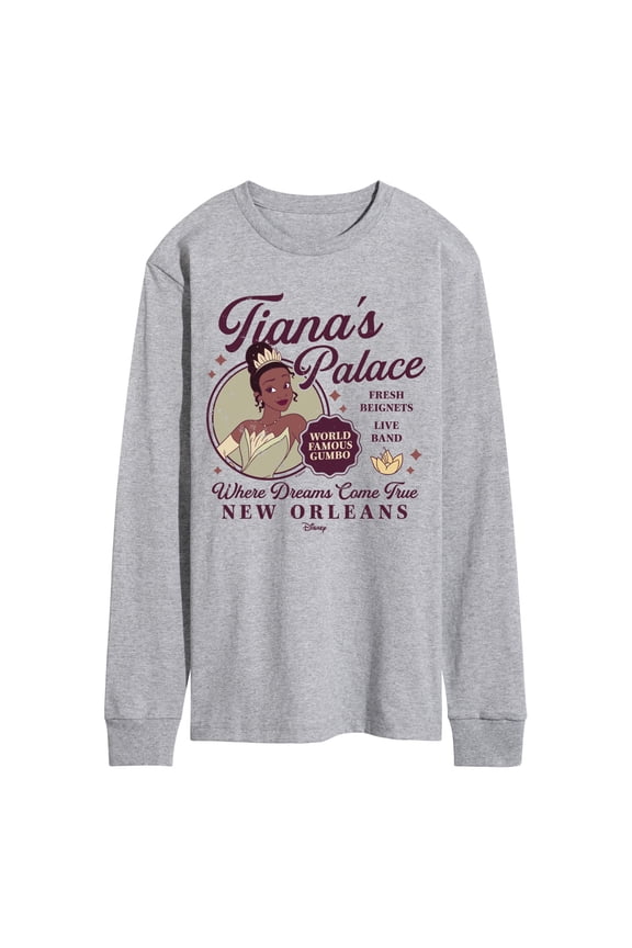 - Tiana's Palace - Men's Long Sleeve Graphic T-Shirt