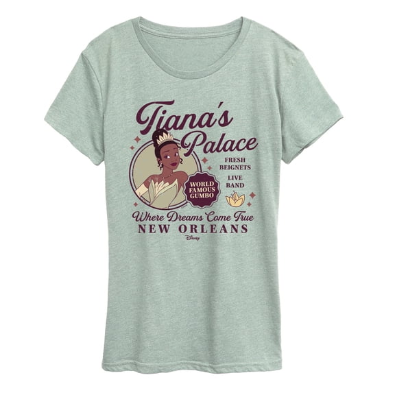 Disney - Tiana's Palace - Women's Short Sleeve Graphic T-Shirt