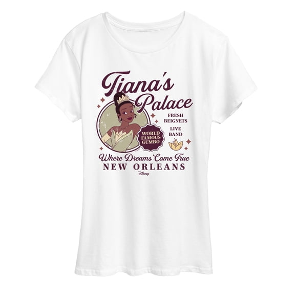 Disney - Tiana's Palace - Women's Short Sleeve Graphic T-Shirt