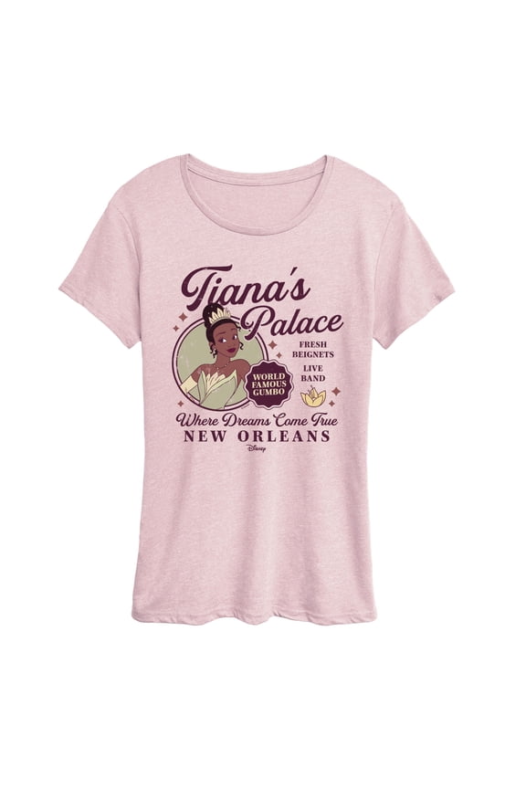 - Tiana's Palace - Women's Short Sleeve Graphic T-Shirt