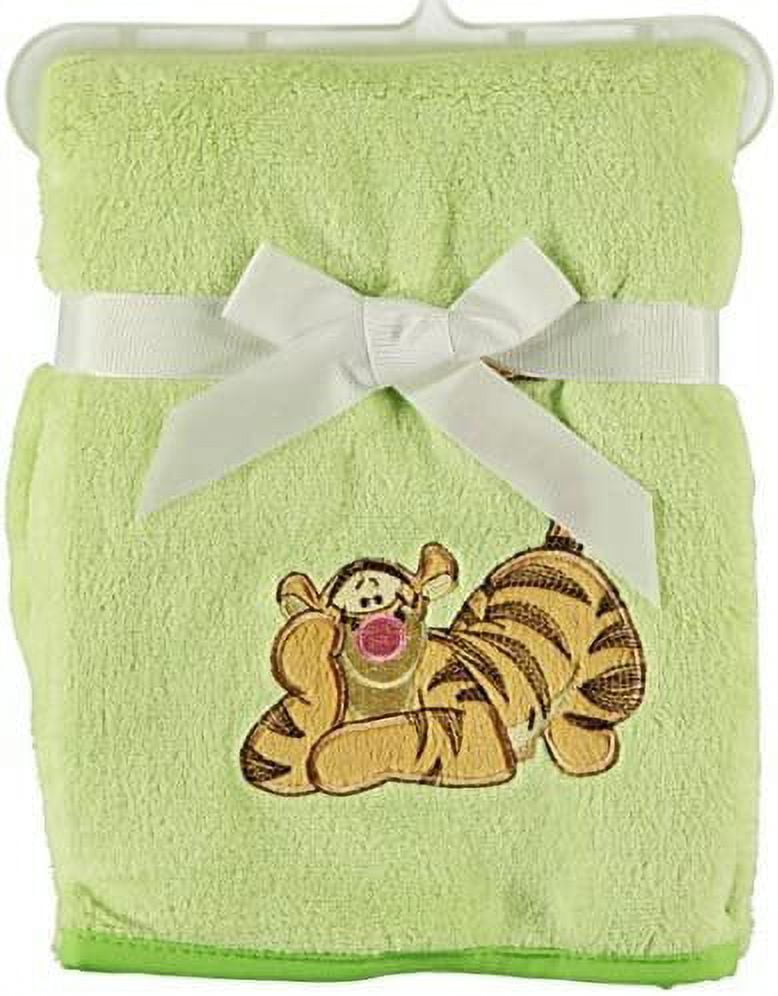 Disney Tigger Coral Fleece Baby Blanket 30" x 40"