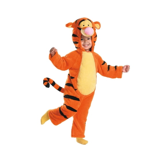 Disney Tigger Deluxe Halloween Fancy-Dress Costume for Toddler, 3T-4T