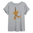 thumbnail image 1 of Disney - Tigger Handstand - Juniors Ideal Flowy Muscle T-Shirt, 1 of 4