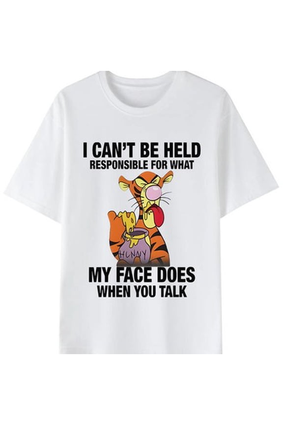 Tigger T-shirt I Can't Be Held Classic Disney Cartoon Tee Unisex S-5XL