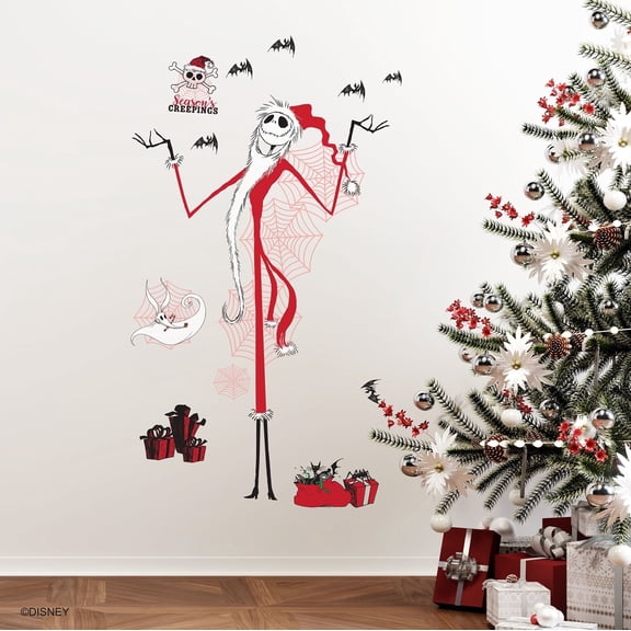 Disney Tim Burton's Nightmare Before Christmas Holiday Giant Wall Decals