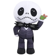 Disney Tim Burton's Nightmare Before Christmas 16-Inch Holiday Large Plush, Jack Skellington, Officially Licensed Kids Toys for Ages 3 Up, Gifts and Presents