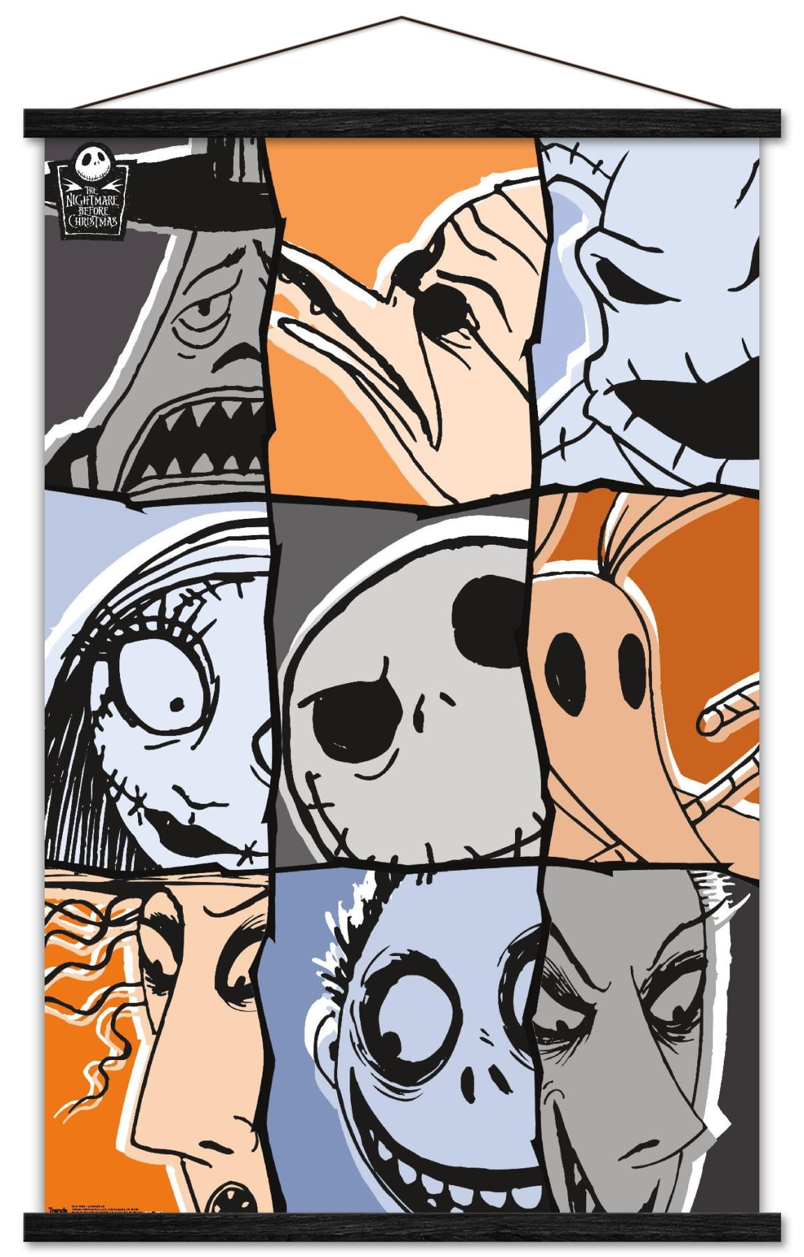 Disney Tim Burton's The Nightmare Before Christmas - Anniversary Wall ...