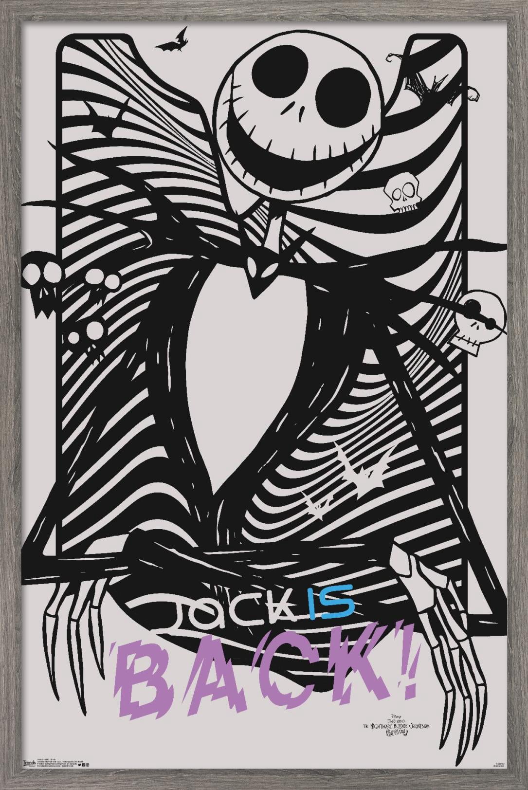 Disney Tim Burton's The Nightmare Before Christmas - Back Wall Poster ...