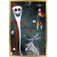 thumbnail image 1 of Disney Tim Burton's The Nightmare Before Christmas - Collage Wall Poster, 14.725" x 22.375", Framed, 1 of 3