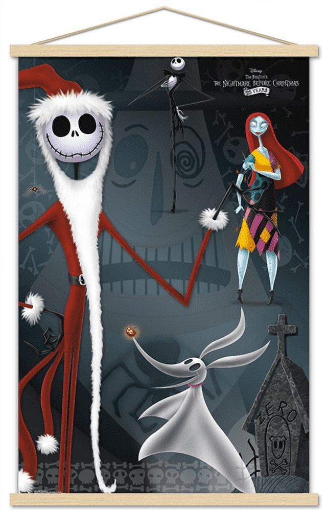 Disney Tim Burton's The Nightmare Before Christmas - Collage Wall ...