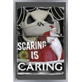 thumbnail image 1 of Disney Tim Burton's The Nightmare Before Christmas - Distorted Caring Wall Poster, 22.375" x 34" Framed, 1 of 6
