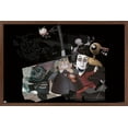thumbnail image 1 of Disney Tim Burton's The Nightmare Before Christmas - Distorted Group Wall Poster, 22.375" x 34" Framed, 1 of 6