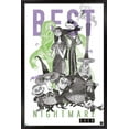 thumbnail image 1 of Disney Tim Burton's The Nightmare Before Christmas - Group Sketch Wall Poster, 22.375" x 34", Framed, 1 of 3