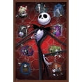 thumbnail image 1 of Disney Tim Burton's The Nightmare Before Christmas - Hot Wall Poster, 22.375" x 34", Framed, 1 of 2