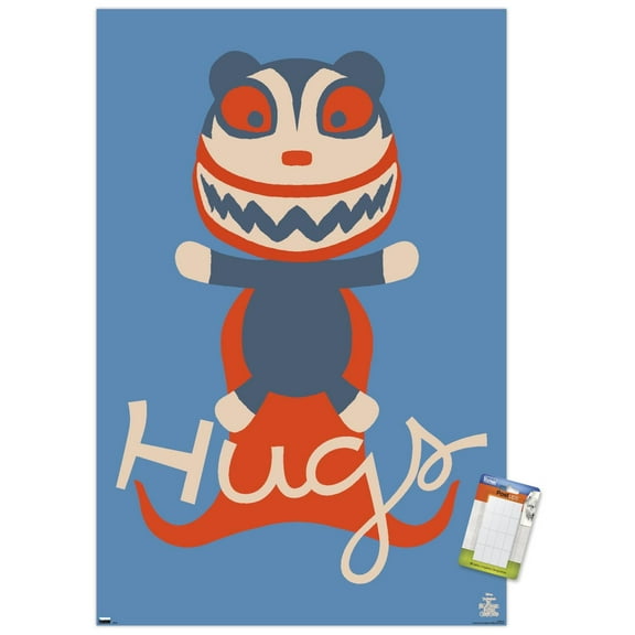 Disney Tim Burton's The Nightmare Before Christmas - Hugs Wall Poster, 14.725" x 22.375"