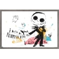thumbnail image 1 of Disney Tim Burton's The Nightmare Before Christmas - Ink Pumpkin King Wall Poster, 14.725" x 22.375" Framed, 1 of 5