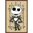 thumbnail image 1 of Disney Tim Burton's The Nightmare Before Christmas - Jack Madness Wall Poster, 22.375" x 34", Framed, 1 of 2