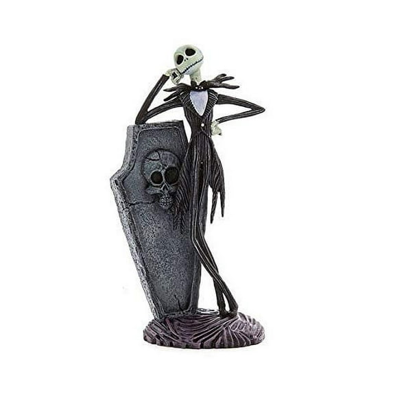 Disney Tim Burton's The Nightmare Before Christmas Jack Skeleton 3" PVC Figure Figurine Cake Topper Toy