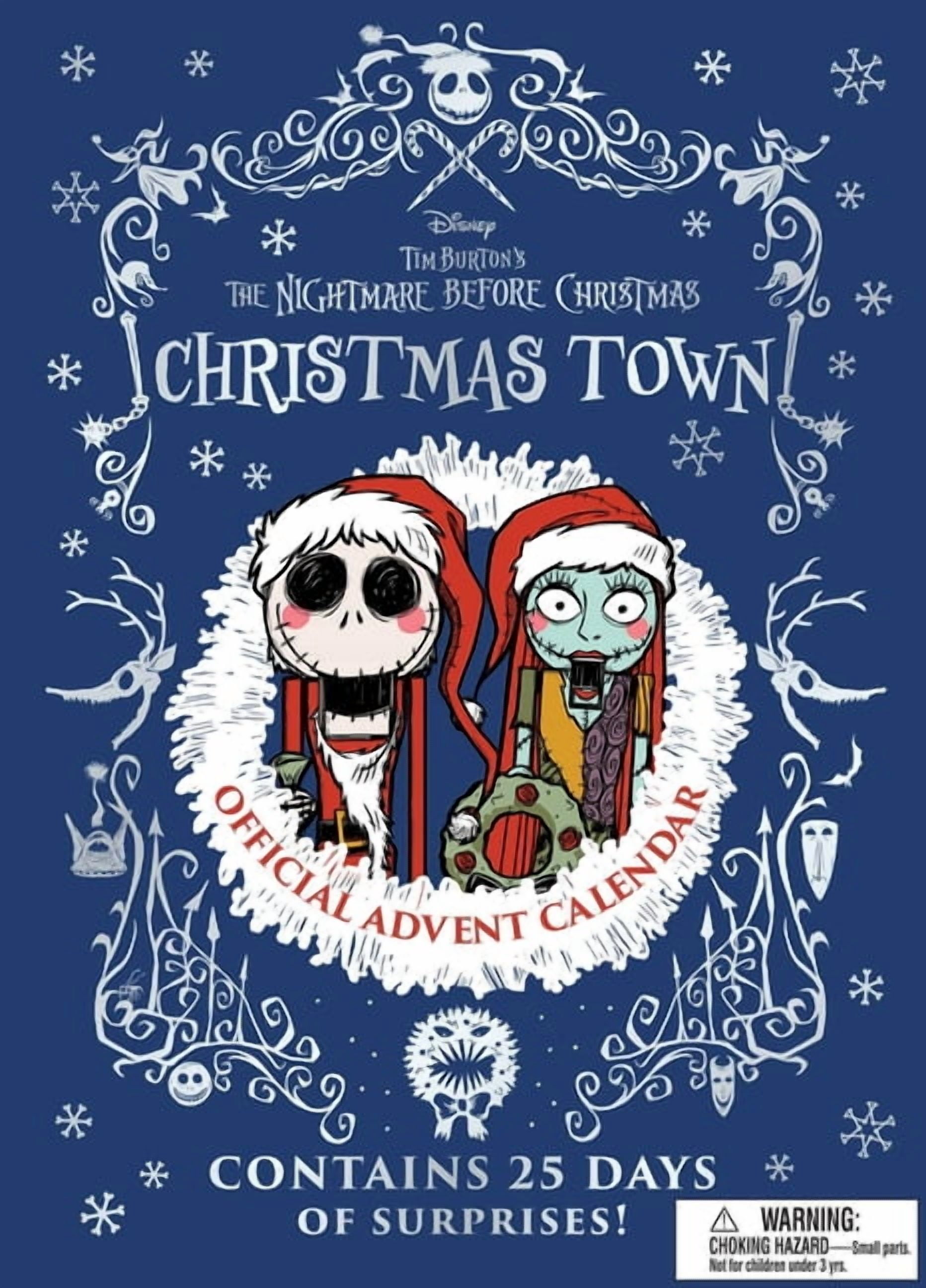 ダンバリーミント　ディズニー永久カレンダー Disney Tim Burton's Nightmare Before Christmas Jack & Sally Advent