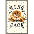 thumbnail image 1 of Disney Tim Burton's The Nightmare Before Christmas - King Jack Wall Poster, 14.725" x 22.375", Framed, 1 of 3
