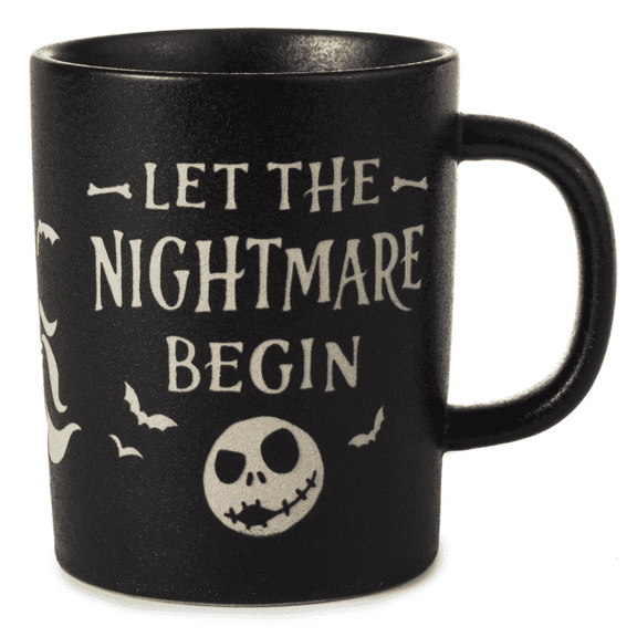 Disney Tim Burton's The Nightmare Before Christmas Let The Nightmare Begin Mug, 16.5 oz.