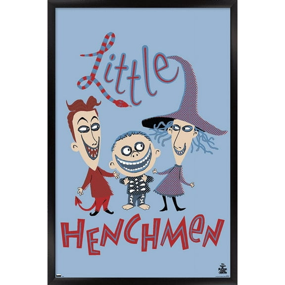 Disney Tim Burton's The Nightmare Before Christmas - Little Henchmen Wall Poster, 22.375" x 34" Framed