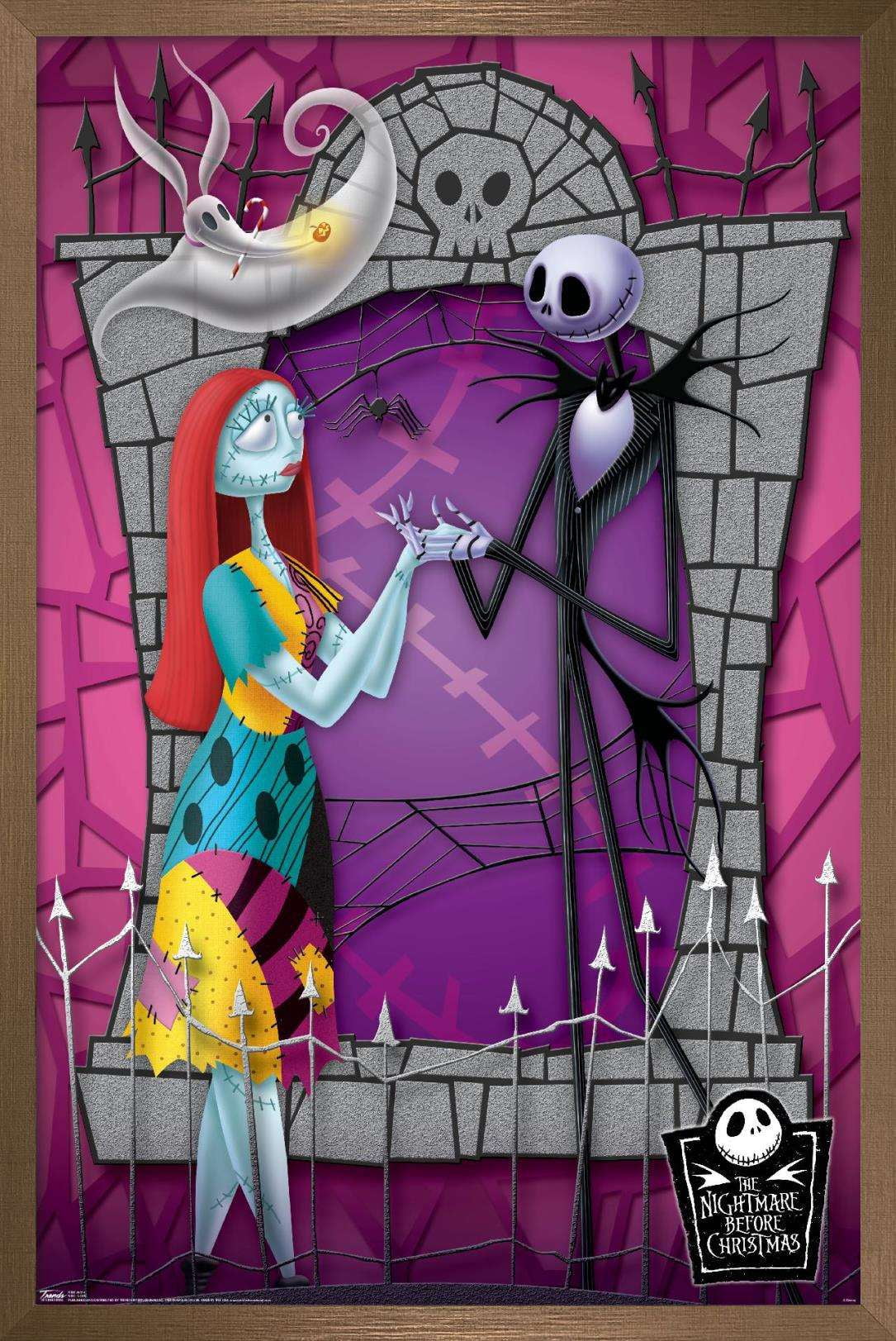 Disney Tim Burton's The Nightmare Before Christmas - Love Wall Poster ...